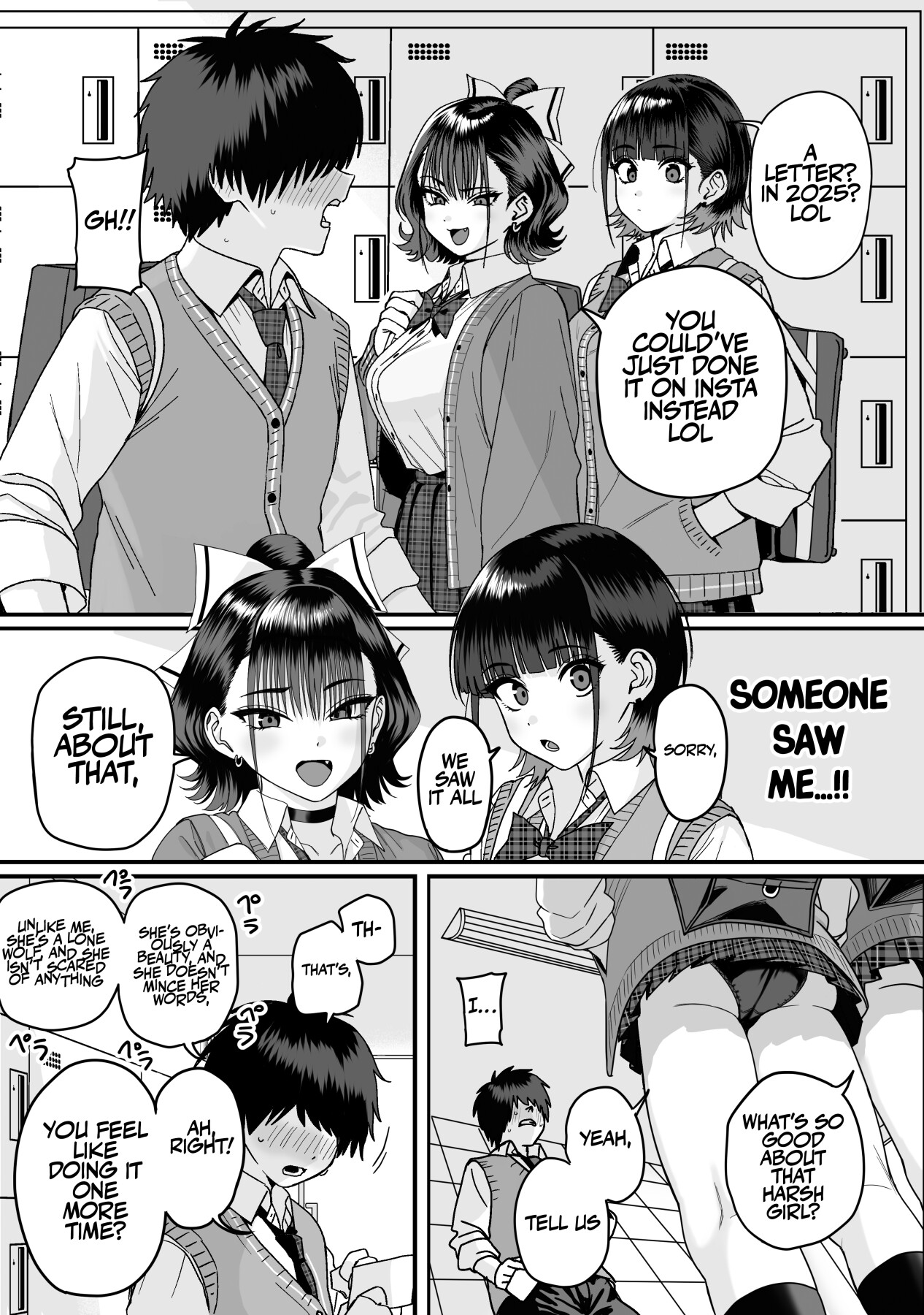Hentai Manga Comic-A Harem Where No One Is Reciprocated-Read-4